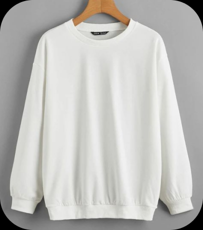 White Sweatshirt