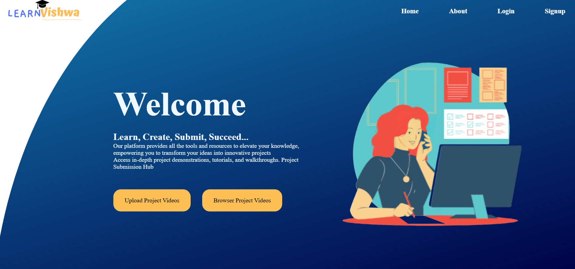 VIIT Project Video Library preview